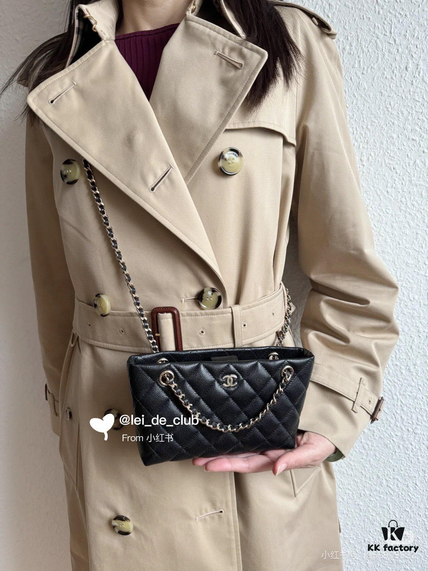 Chanel 25C Mini Tote Bag with Box - Over 10,000 Price Point, Stylish and Practical