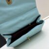 Chanel Coco Handle Bag with Box, Black Calfskin with Gold Hardware and Red Handle
