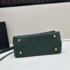 Chanel Coco Handle Black Calfskin with Red Handle