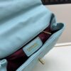 Chanel Coco Handle Bag with Box, Black Calfskin with Gold Hardware and Red Handle