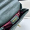 Chanel Coco Handle Black Calfskin with Red Handle