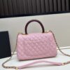 Chanel Coco Handle Box Set - Black Calfskin with Red Handle
