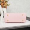 69303fc6f09edb6de4c4d793 New Arrival with Box Chanel Coco Handle Black Calfskin Red Handle