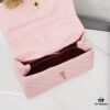 69303fccf09edb6de4c4d799 New Arrival with Box Chanel Coco Handle Black Calfskin Red Handle