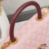 69303fd6f09edb6de4c4d7a4 New Arrival with Box Chanel Coco Handle Black Calfskin Red Handle