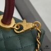 69303fe9f09edb6de4c4d7b8 New Arrival with Box Chanel Coco Handle Black Calfskin Red Handle
