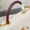 69303ff0f09edb6de4c4d7bf New Arrival with Box Chanel Coco Handle Black Calfskin Red Handle