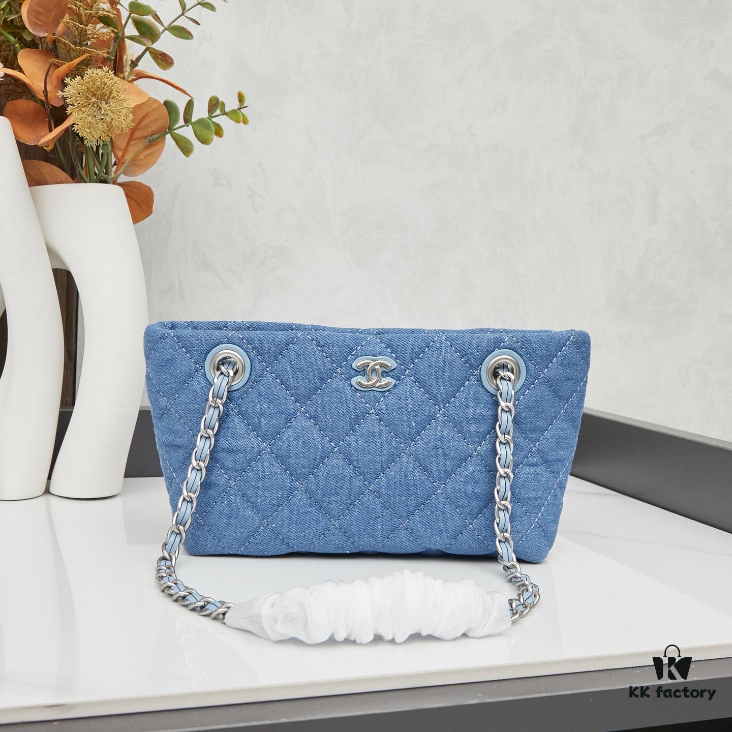 69304006f09edb6de4c4d7d6 New Arrival Denim with Box Chanel 25C Mini Tote Over ,000
