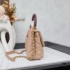 6930401af09edb6de4c4d7e7 New Arrival with Box, Mini Chanel Coco Handle in Black Calfskin with Gold Hardware and Red Handle