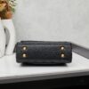 69304060f09edb6de4c4d820 New Arrival with Box, Mini Chanel Coco Handle in Black Calfskin with Gold Hardware and Red Handle
