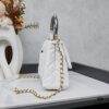 6930408af09edb6de4c4d842 New Arrival with Box, Mini Chanel Coco Handle in Black Calfskin with Gold Hardware and Red Handle