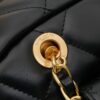 693040cdf09edb6de4c4d87d New Arrival Chanel 24A Bowling Bag in Black Crinkled Calfskin - Mini Size