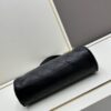 693040d4f09edb6de4c4d881 New Small Size Chanel Black Silver Exterior Stitching Hobo Bag ②size