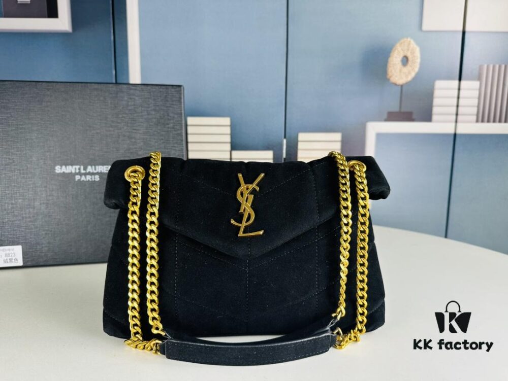 69304104f09edb6de4c4d8a7 New Arrival with Box ||| YSL Saint Laurent Women's PUFFER Bag 🎁 The Must-Buy Bag for Fall/Winter This Year – YSL Soft Cloud-Like Bag, Popularized by Yang Mi and BLACKPINK