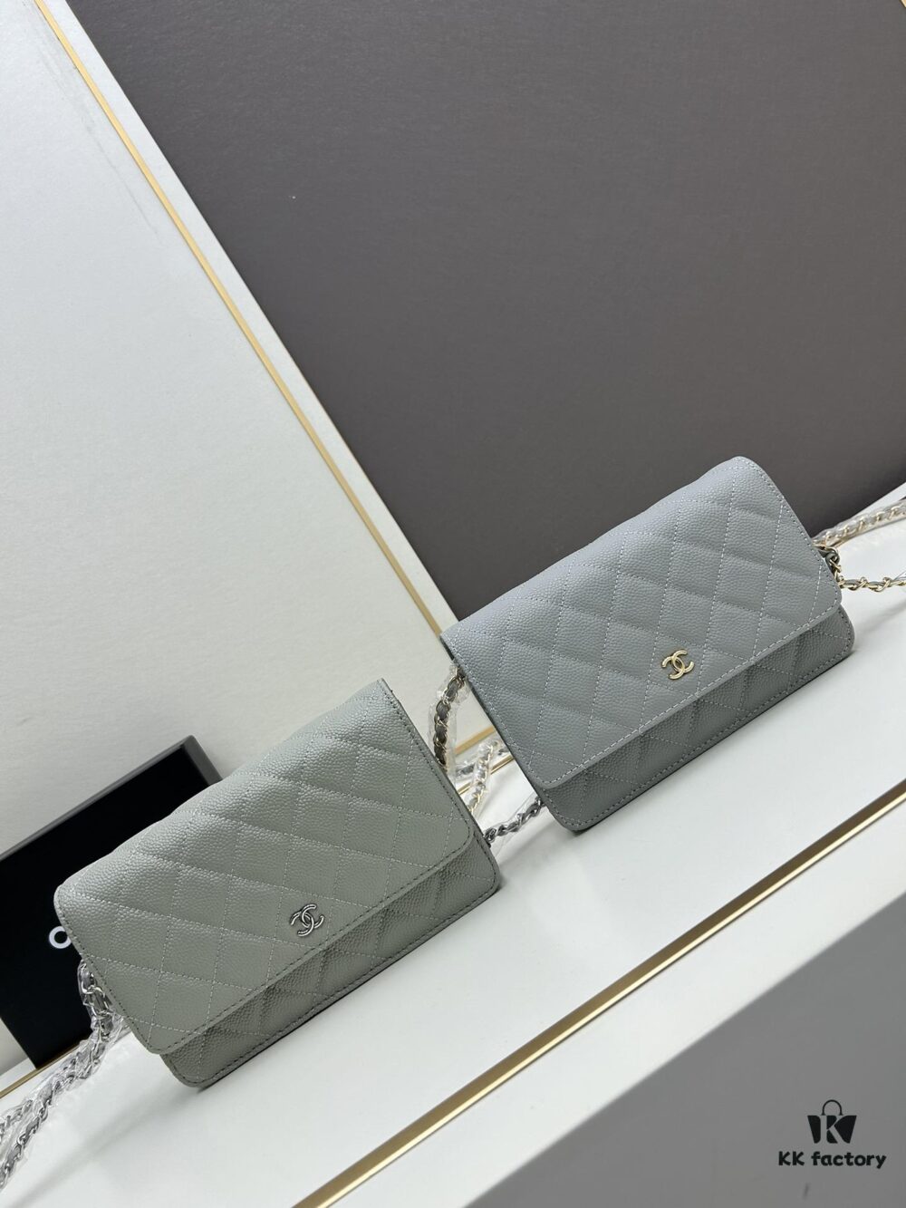 6930410ef09edb6de4c4d8b1 Chanel WOC Classic Fortune Bag with Box (33814 Ball Texture) - Can Be Worn as Crossbody, Shoulder or Clutch