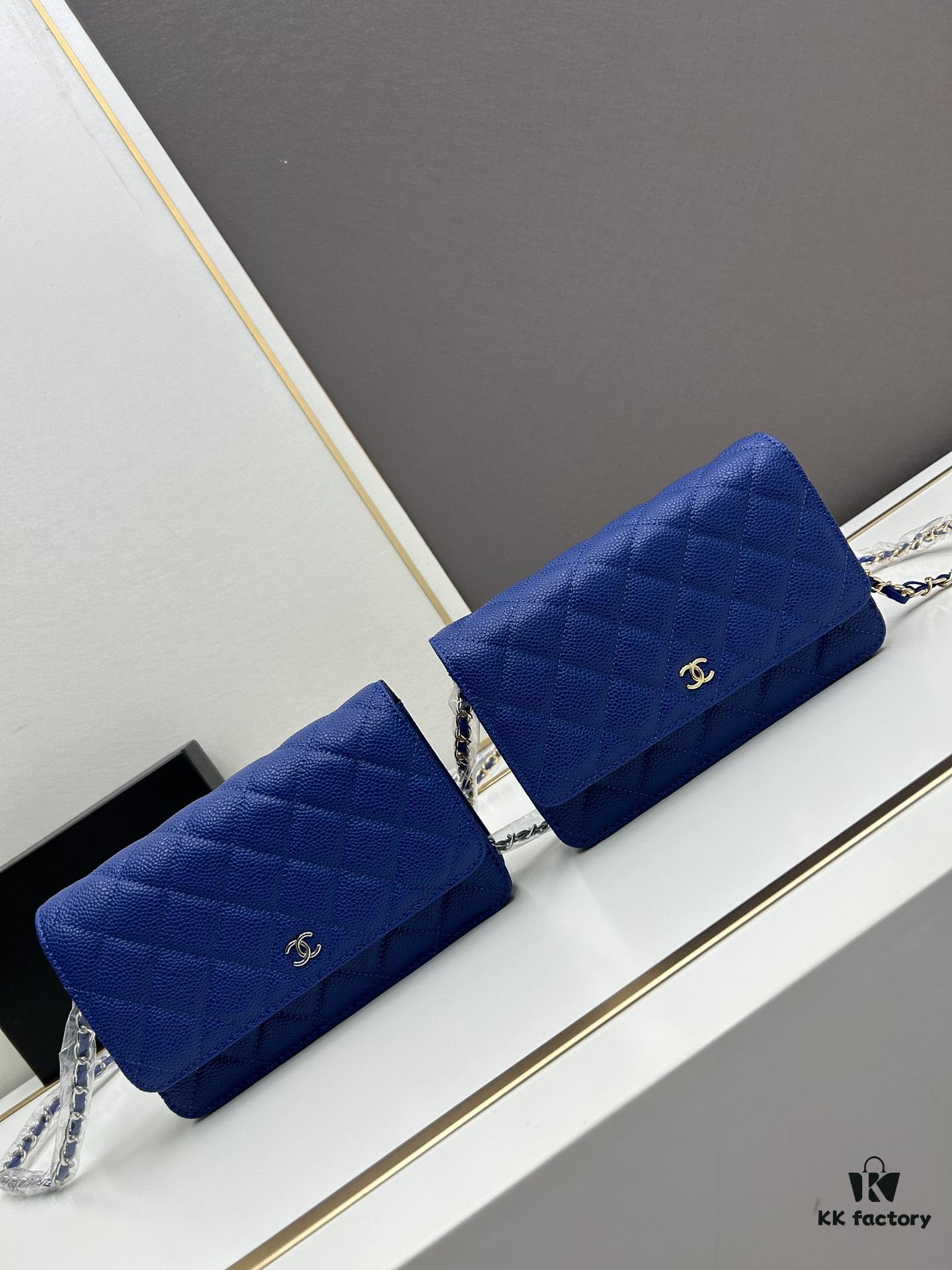 69304113f09edb6de4c4d8b7 Chanel WOC Classic Fortune Bag with Box (33814 Ball Texture) - Can Be Worn as Crossbody, Shoulder or Clutch