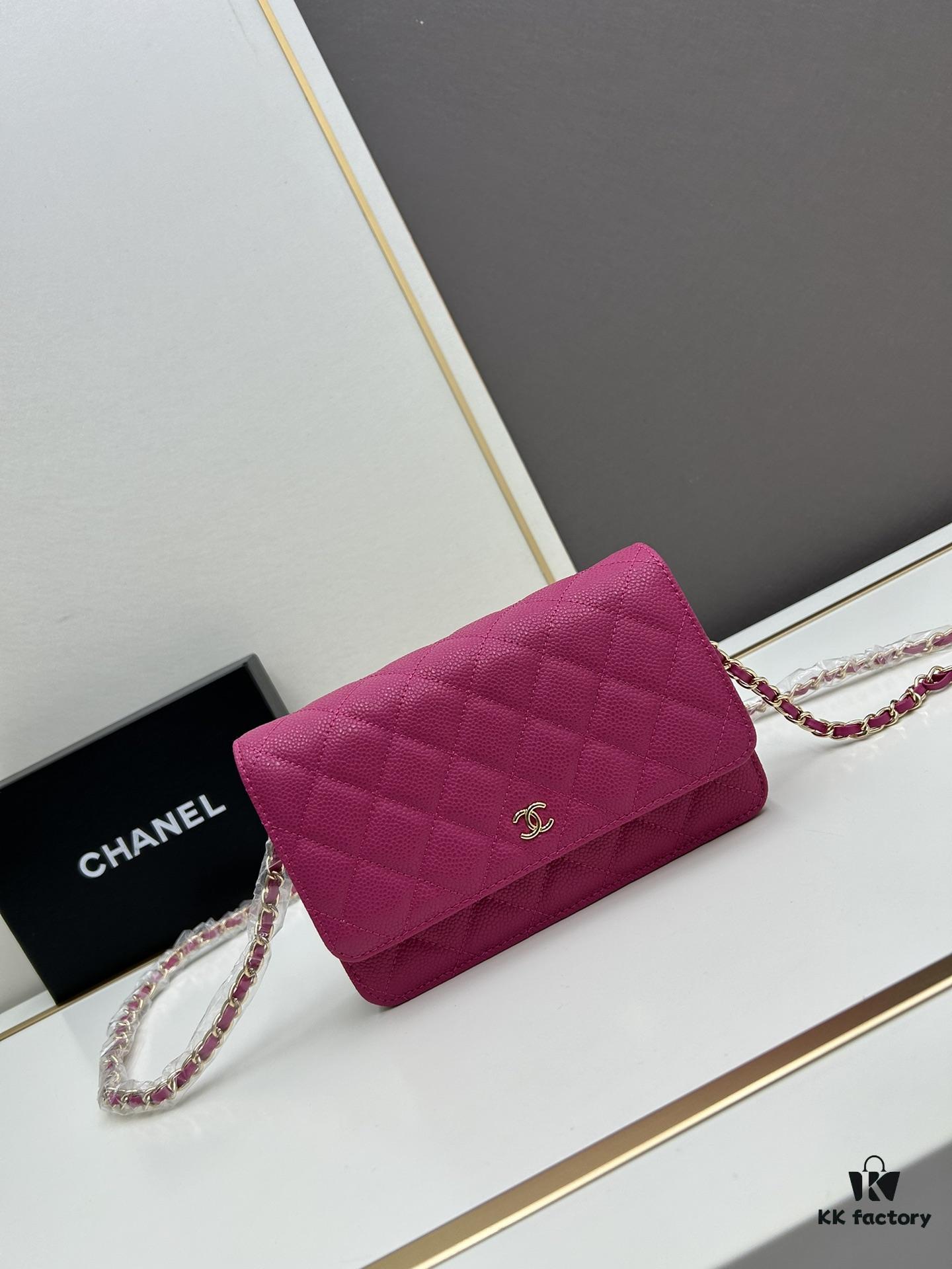 6930411ef09edb6de4c4d8c2 Chanel WOC Classic Fortune Bag with Box (33814 Ball Texture)