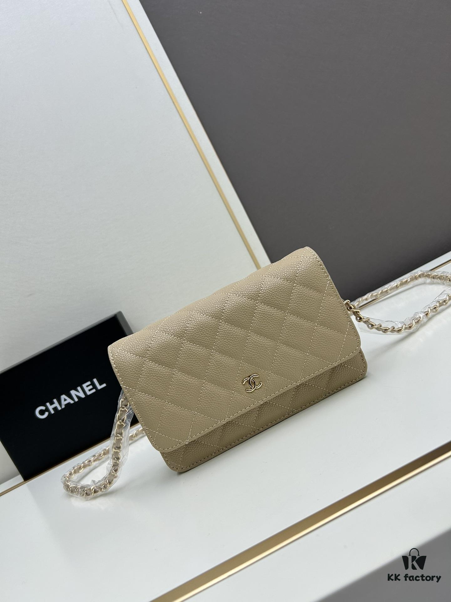 6930414cf09edb6de4c4d8df Chanel WOC Classic Fortune Bag with Box (33814 Ball Texture) - Can Be Worn as Crossbody, Shoulder or Clutch