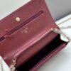 6930414df09edb6de4c4d8e0 Chanel WOC Classic Fortune Bag with Box (33814 Ball Texture) - Can Be Worn Crossbody or Shoulder, Chain Stows Inside for Clutch Use