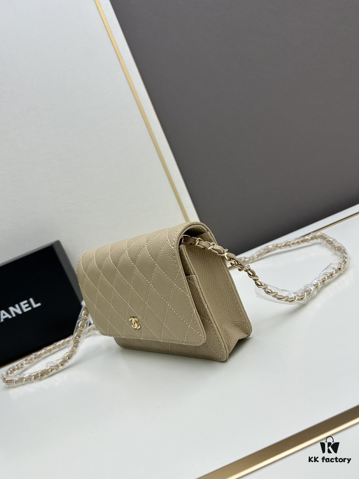 6930414ef09edb6de4c4d8e1 Chanel WOC Classic Fortune Bag with Box (33814 Ball Texture) - Can Be Worn as Crossbody, Shoulder or Clutch