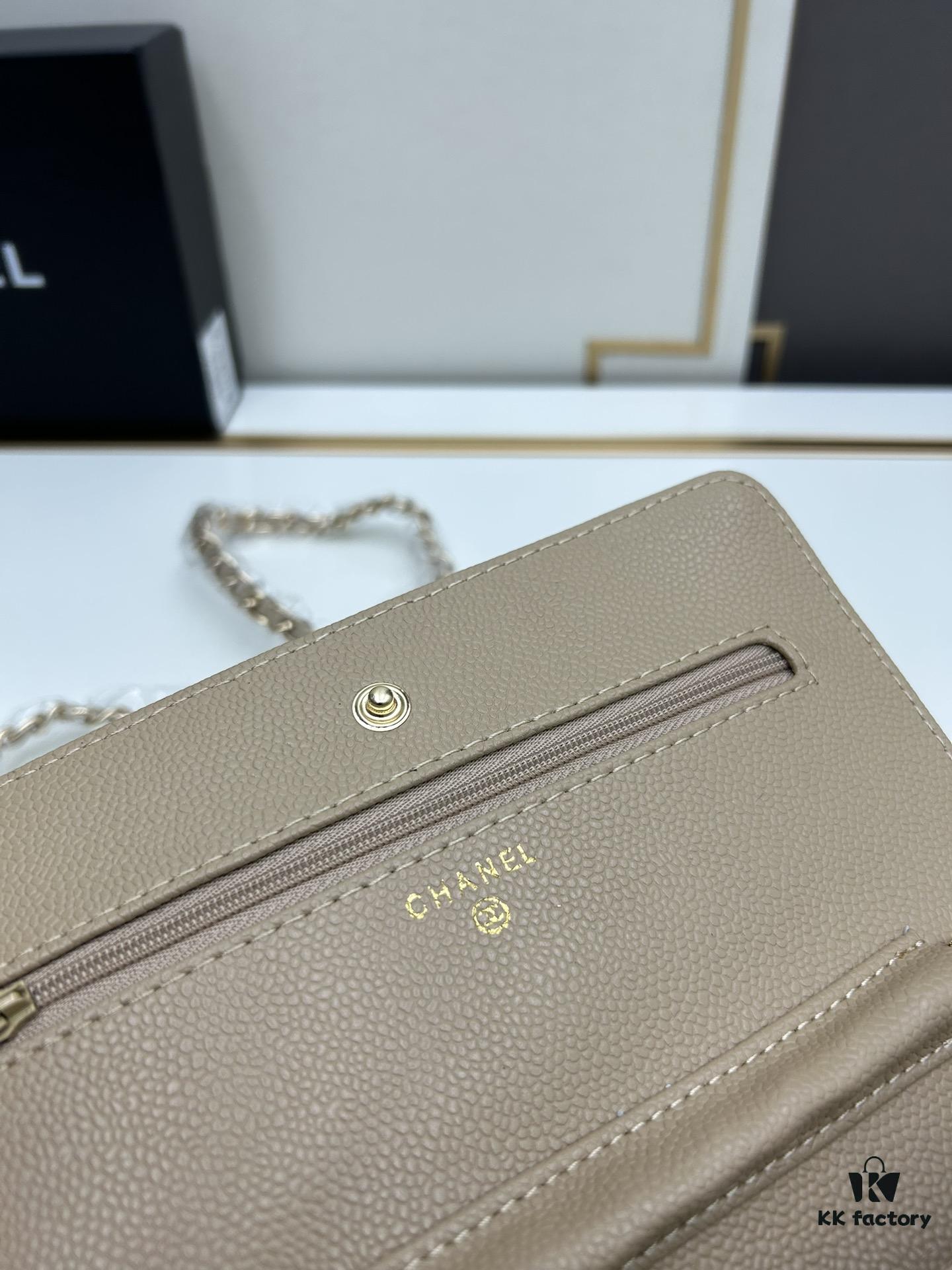 69304158f09edb6de4c4d8e6 Chanel WOC Classic Fortune Bag with Box (33814 Ball Texture) - Can Be Worn as Crossbody, Shoulder or Clutch