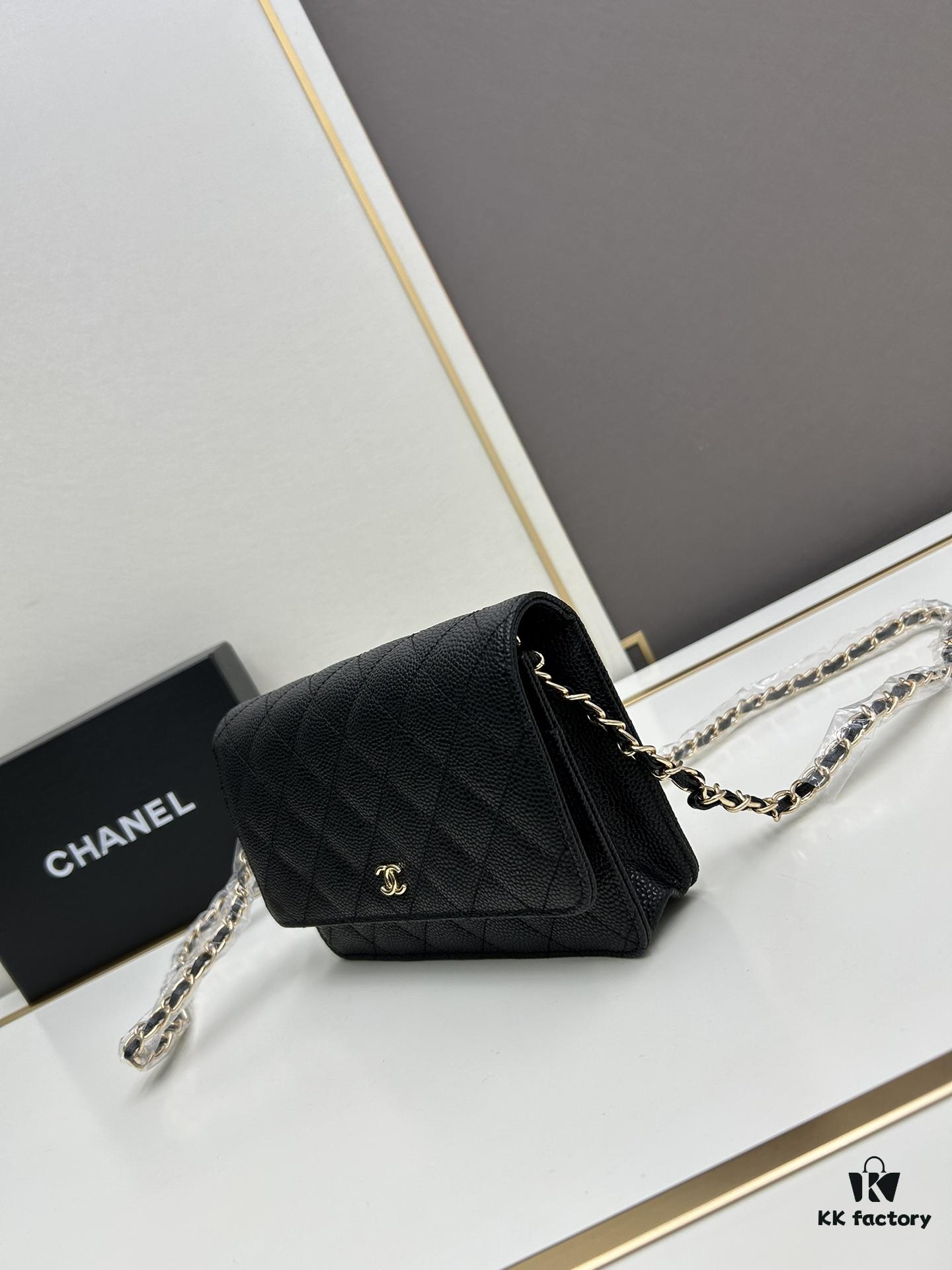 6930415cf09edb6de4c4d8e8 Chanel WOC Classic Fortune Bag with Box (33814 Ball Texture) - Can Be Worn as Crossbody, Shoulder or Clutch