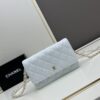 Chanel WOC Classic Ball Pattern Bag (Box Included, Model 33814) – Can Be Worn Crossbody or Shoulder, Chain Stows Inside for Clutch Use