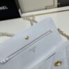 Chanel WOC Classic Ball Pattern Bag (Box Included, Model 33814) – Can Be Worn Crossbody or Shoulder, Chain Stows Inside for Clutch Use