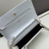 Chanel WOC Classic Ball Pattern Bag (Box Included, Model 33814) – Can Be Worn Crossbody or Shoulder, Chain Stows Inside for Clutch Use