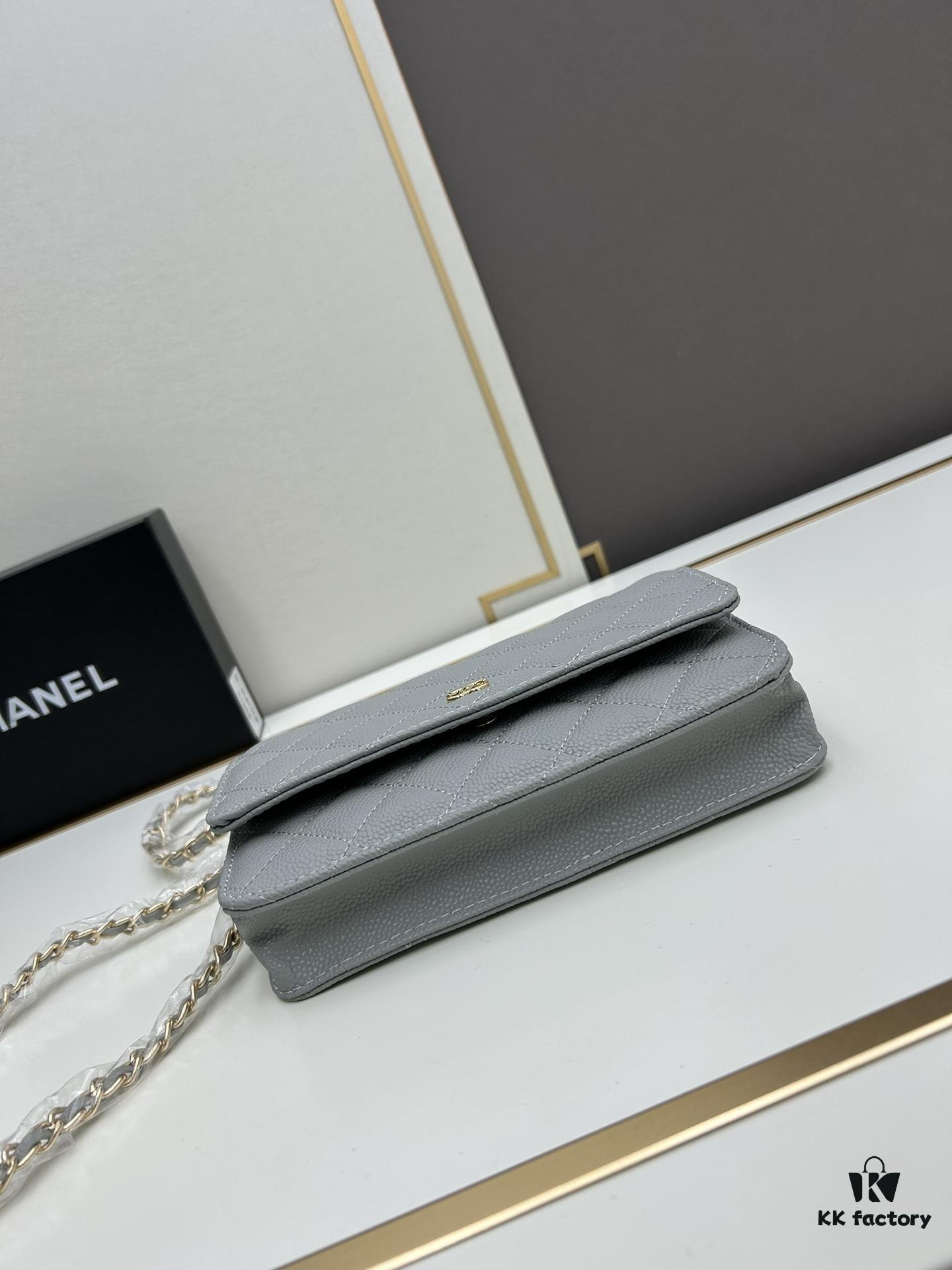 69304187f09edb6de4c4d8fa Chanel WOC Classic Fortune Bag with Box (33814 Ball Texture) - Can Be Worn as Crossbody, Shoulder or Clutch