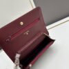 693041abf09edb6de4c4d90e Box Included (33814 Lambskin) Chanel WOC Classic Fortune Bag, Crossbody or Shoulder Wear, Chain Stowable Inside for Clutch Use