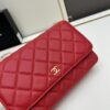 693041ccf09edb6de4c4d91f Chanel WOC Classic Fortune Bag with Box (33814 Lambskin) - Can Be Worn Crossbody or Shoulder, Chain Stows Inside for Clutch Use