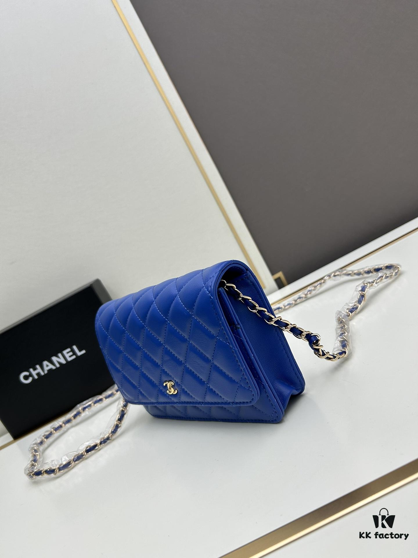 693041daf09edb6de4c4d92f Chanel WOC Classic Fortune Bag with Box (33814 Lambskin) 🔔🔥 Adjustable Crossbody & Shoulder Strap, Chain Can Be Hidden Inside for Clutch Use