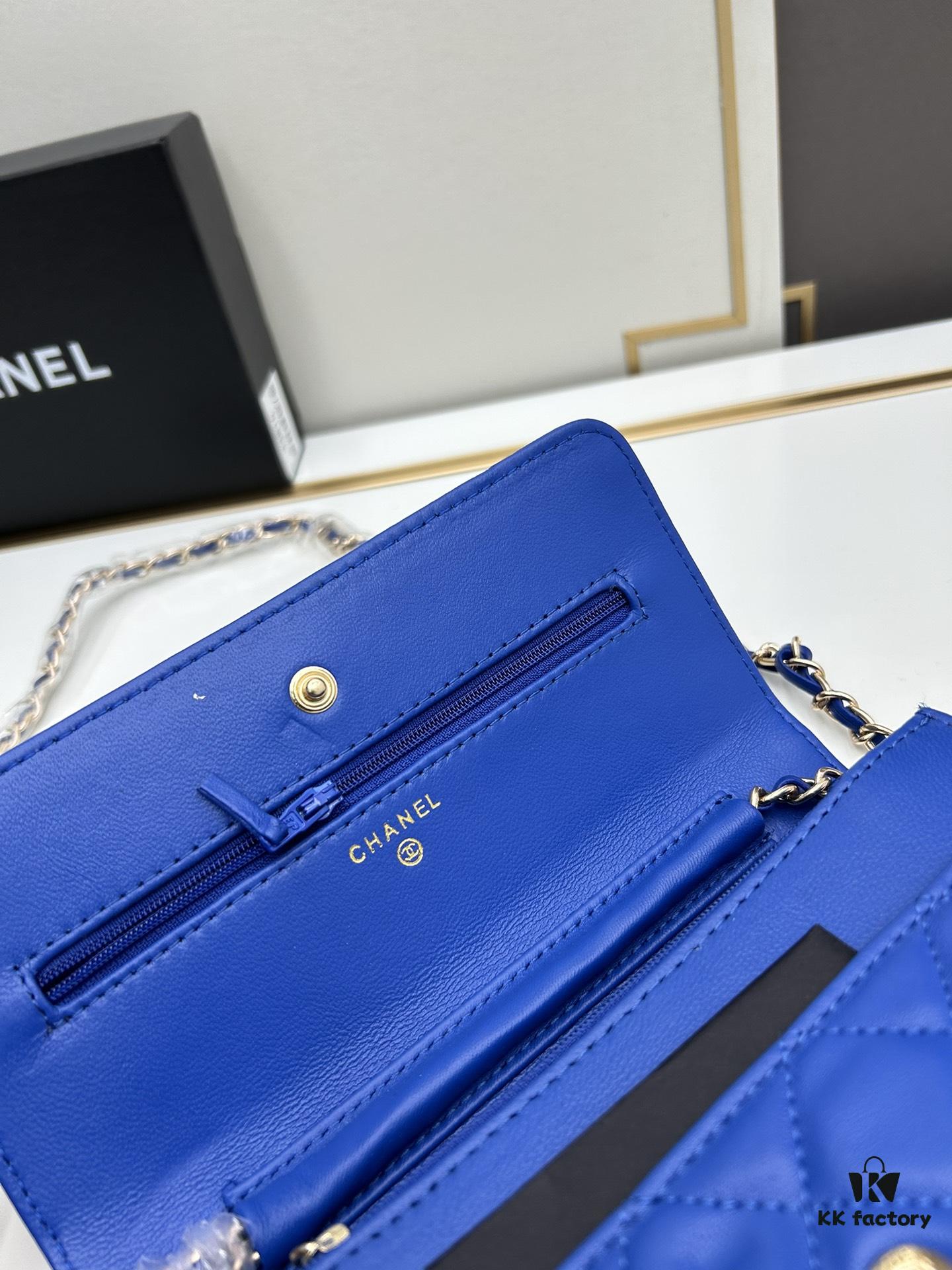 693041dff09edb6de4c4d935 Chanel WOC Classic Fortune Bag with Box (33814 Lambskin) 🔔🔥 Adjustable Crossbody & Shoulder Strap, Chain Can Be Hidden Inside for Clutch Use