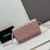 693041e2f09edb6de4c4d937 Chanel WOC Classic Fortune Bag with Box (33814 Lambskin) 🔔🔥 Can Be Worn Crossbody or Single-Shoulder, Chain Stowable Inside for Clutch Use