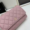693041e3f09edb6de4c4d938 Chanel WOC Classic Fortune Bag with Box (33814 Lambskin) 🔔🔥 Can Be Worn Crossbody or Single-Shoulder, Chain Stowable Inside for Clutch Use