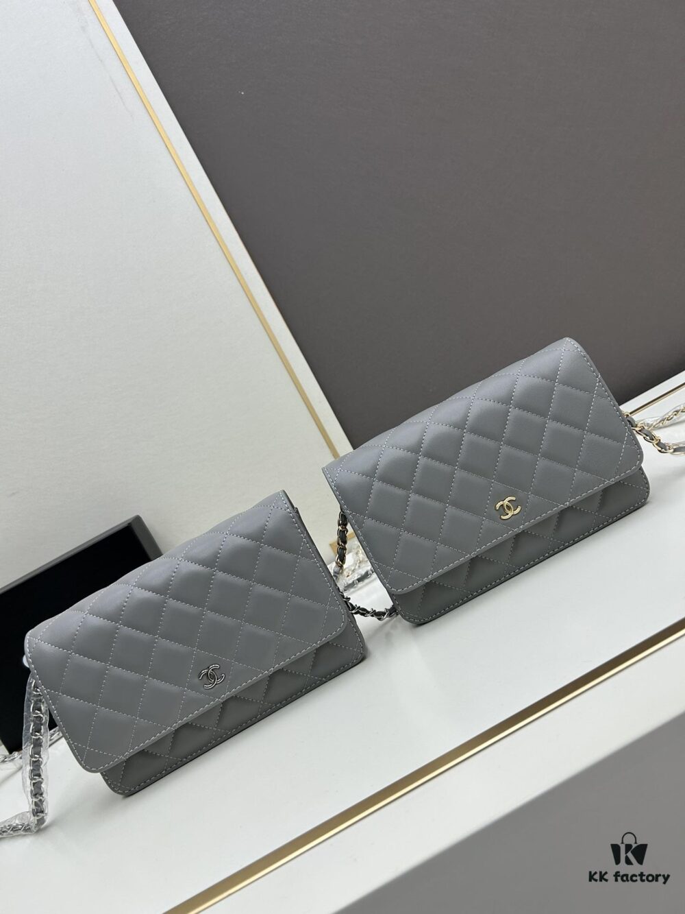 693041e4f09edb6de4c4d93a Chanel WOC Classic Fortune Bag with Box (33814 Lambskin) 🔔🔥 Can Be Worn Crossbody or Single-Shoulder, Chain Stowable Inside to Use as Clutch