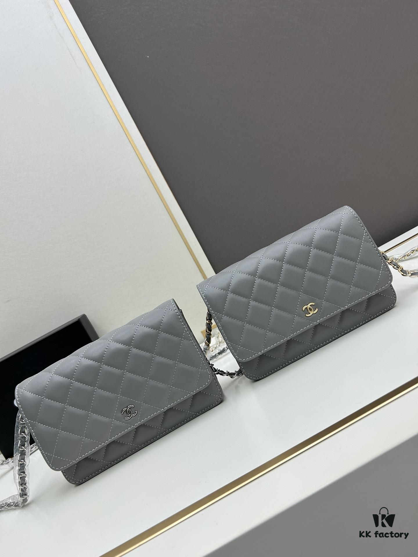693041e4f09edb6de4c4d93a Chanel WOC Classic Fortune Bag with Box (33814 Lambskin) 🔔🔥 Can Be Worn Crossbody or Single-Shoulder, Chain Stowable Inside to Use as Clutch