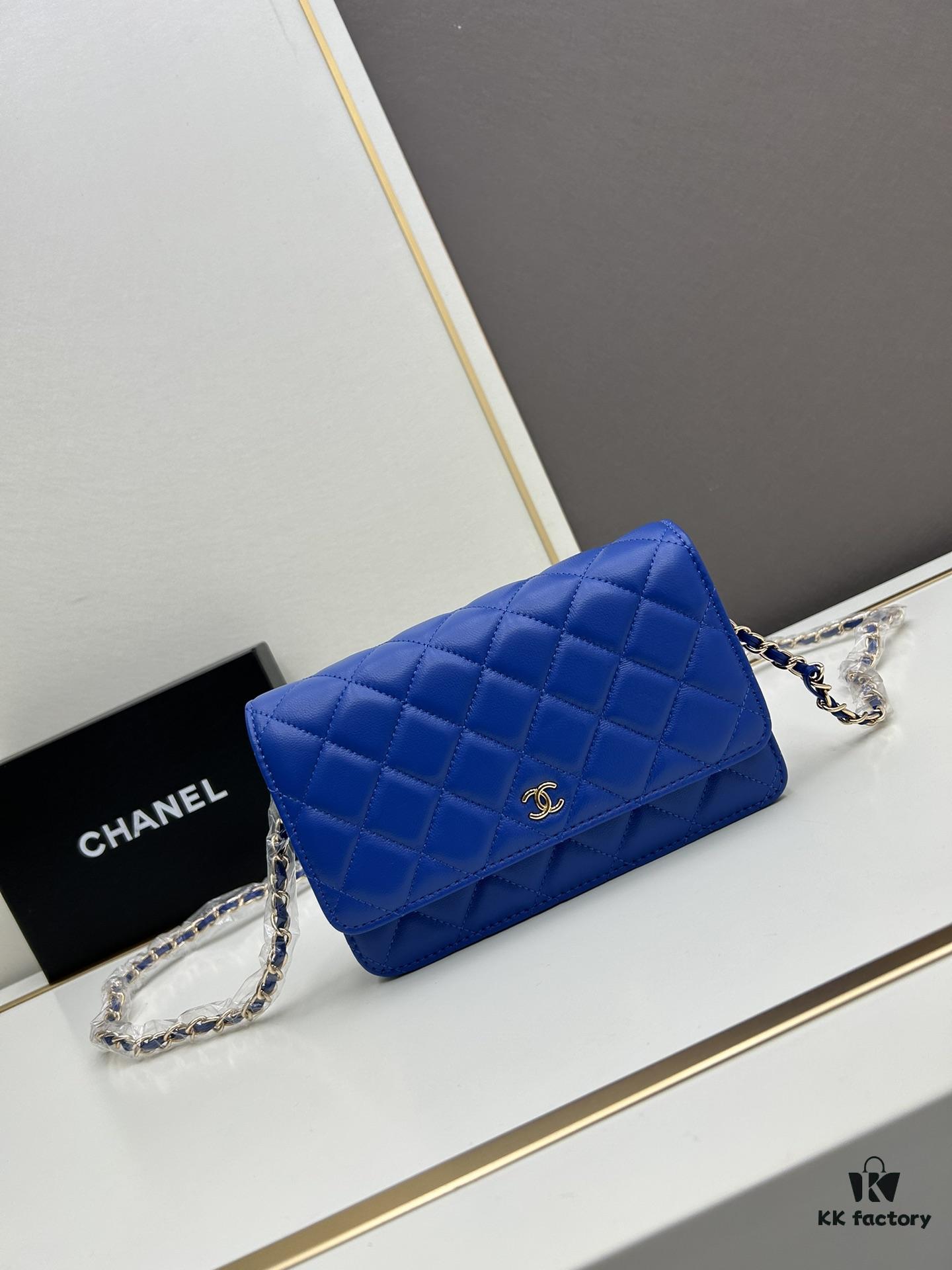 693041f2f09edb6de4c4d94d Chanel WOC Classic Fortune Bag with Box (33814 Lambskin) 🔔🔥 Adjustable Crossbody & Shoulder Strap, Chain Can Be Hidden Inside for Clutch Use