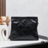 69304203f09edb6de4c4d95f New Chanel 24B Model | Small Black and Gold Double Pocket 22Bag 🖤