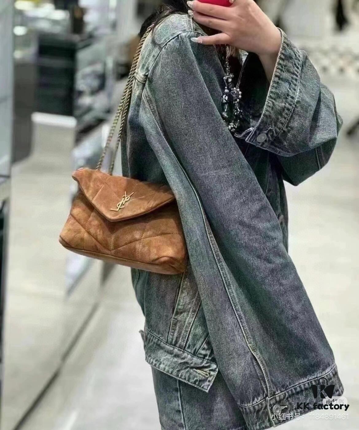 69304207f09edb6de4c4d962 New Arrival with Box ||| YSL / Saint Laurent Women's PUFFER Bag 🎁 The Must-Buy Bag for Fall/Winter This Year – YSL Soft Cloud-Like Bag, Mayun Style