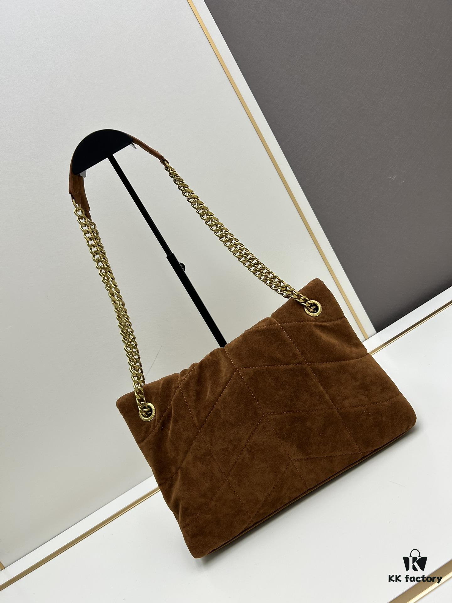 6930420ef09edb6de4c4d969 New Arrival with Box ||| YSL Loulou Puffer Bag - Soft Quilted Calfskin Shoulder Bag, Popular Style Worn by Yang Mi and BLACKPINK
