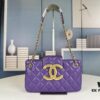 69304238f09edb6de4c4d9a4 New Arrival Large 210 Small 200 40,000+ Followers Chanel 24C Retro Oversized Logo Horizontal Chain Bag