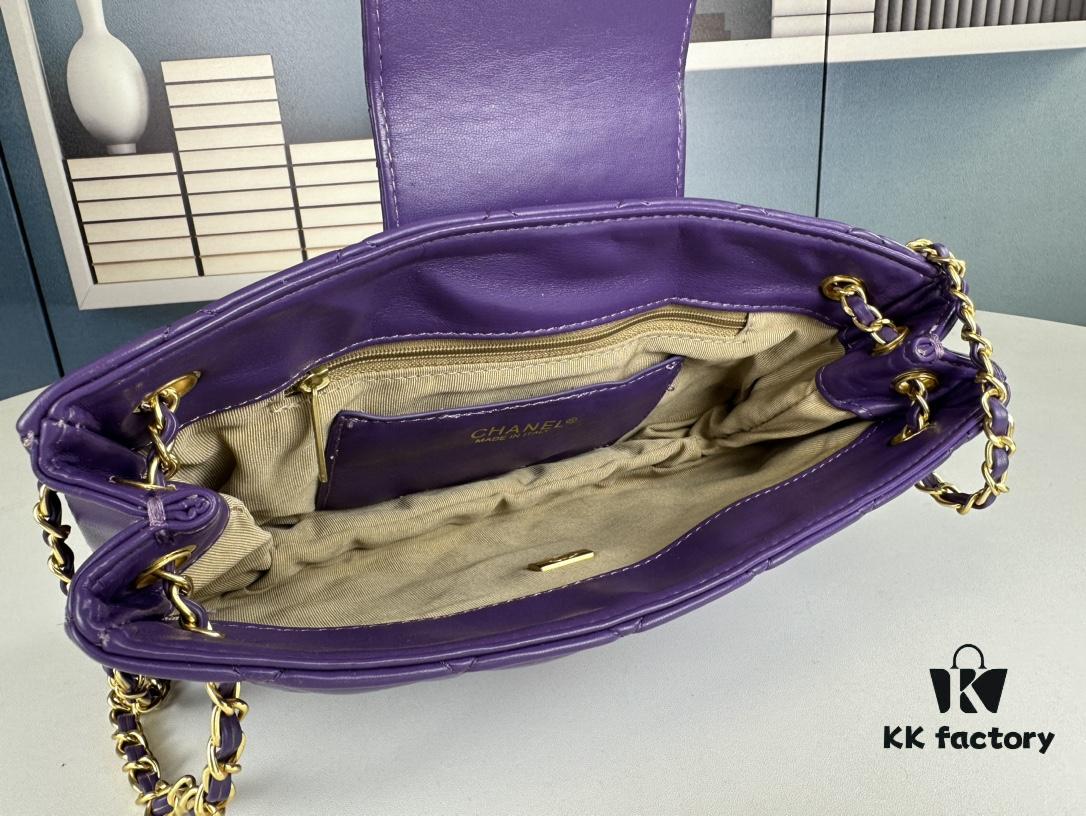 6930423df09edb6de4c4d9ac New Arrival Large 210 Small 200 40,000+ Followers Chanel 24C Retro Oversized Logo Horizontal Chain Bag
