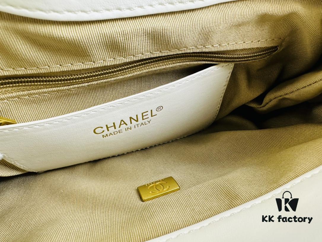Large Chanel 24C Vintage Messenger Bag