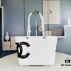 693042baf09edb6de4c4da15 New Chanel Panda Carry Basket Bag in Classic Black and White