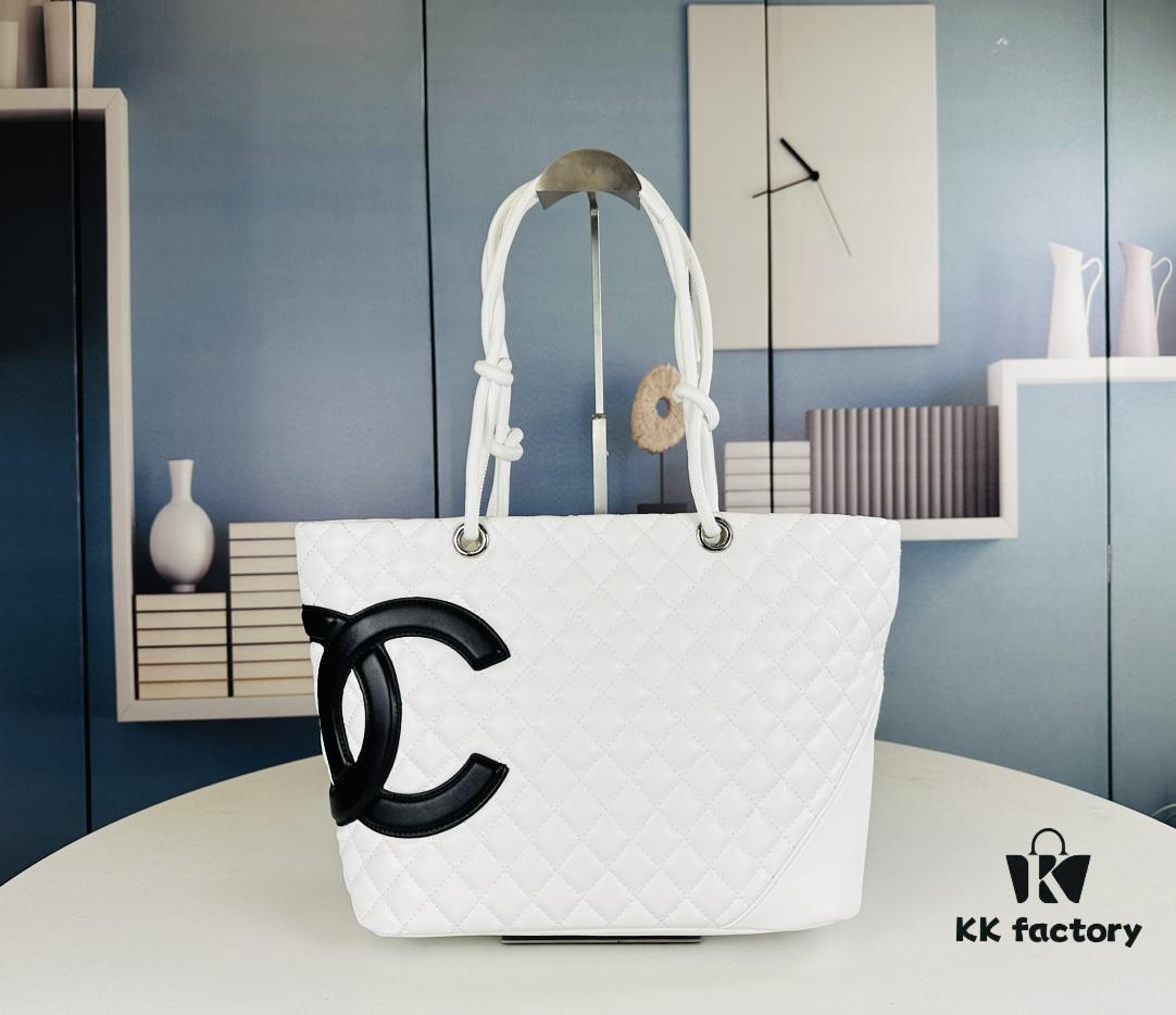 693042baf09edb6de4c4da15 New Chanel Panda Carry Basket Bag in Classic Black and White
