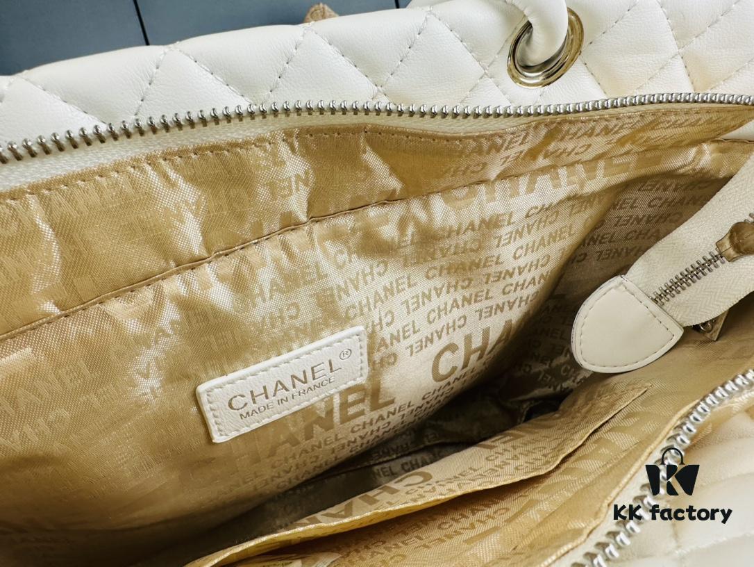 693042c8f09edb6de4c4da22 New Chanel Panda Carry Basket Bag in Classic Black and White