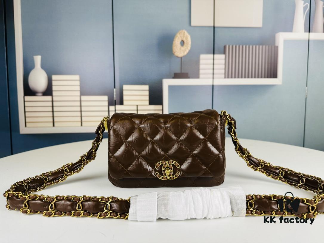 New Arrival Today's Recommendation | Chanel 23k Thick Chain Square Flap Bag