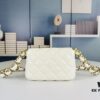 693042fff09edb6de4c4da6e New Arrival Today's Recommendation | Chanel 23k Thick Chain Square Flap Bag